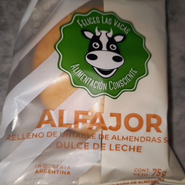 photo of Felices Las Vacas Alfajor Maicena shared by @julietarojo on  03 Sep 2020 - review