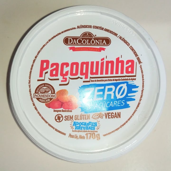 photo of DaColônia Paçoquinha Zero Açúcar shared by @michelefernandes on  13 Aug 2022 - review