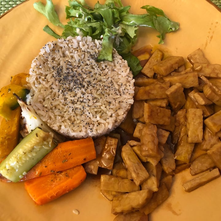 review photo of Sopra la panca Tempeh glassato agli agrumi shared by @piccolacucinadicasa on 10 Dec 2021 - review