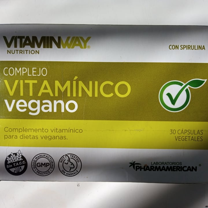 photo of VitaminWay Complejo Vitamínico Vegano shared by @nildatnr on  27 Feb 2022 - review