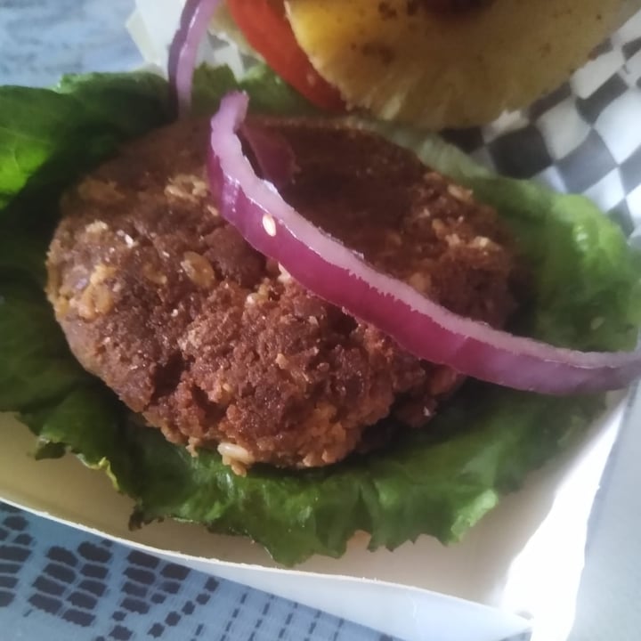 photo of Pez Vegano Medallón De Hamburguesa De Avena Y Soya shared by @zairaland on  26 Oct 2021 - review