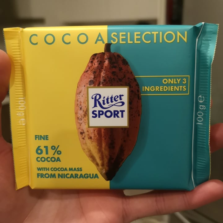 review photo of Ritter Sport Dark Chocolate 61% Cacao Fine shared by @bthealien on 26 Jul 2021 - review