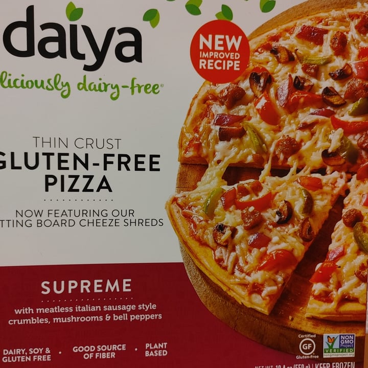 review photo of So Delicious Dairy Free Daiya Frozen Pizza shared by @janmont08 on 06 Aug 2021 - review