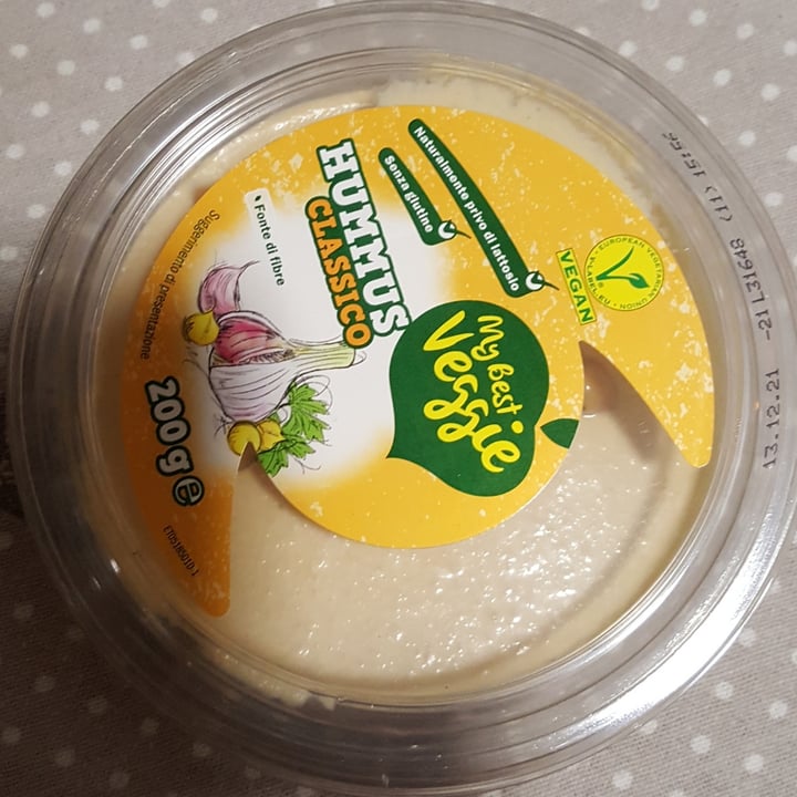 photo of My Best Veggie Hummus classico shared by @michelaa70 on  06 Dec 2021 - review