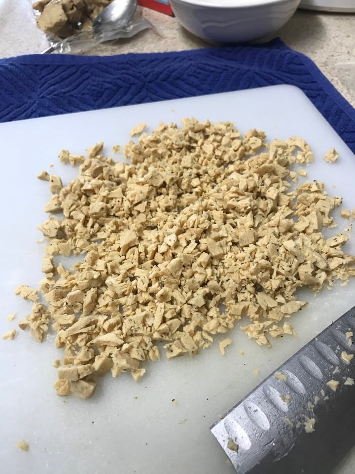 photo of Tofurky Plant-Based Chick’n Lightly Seasoned shared by @curvycarbivore on  04 Dec 2019 - review