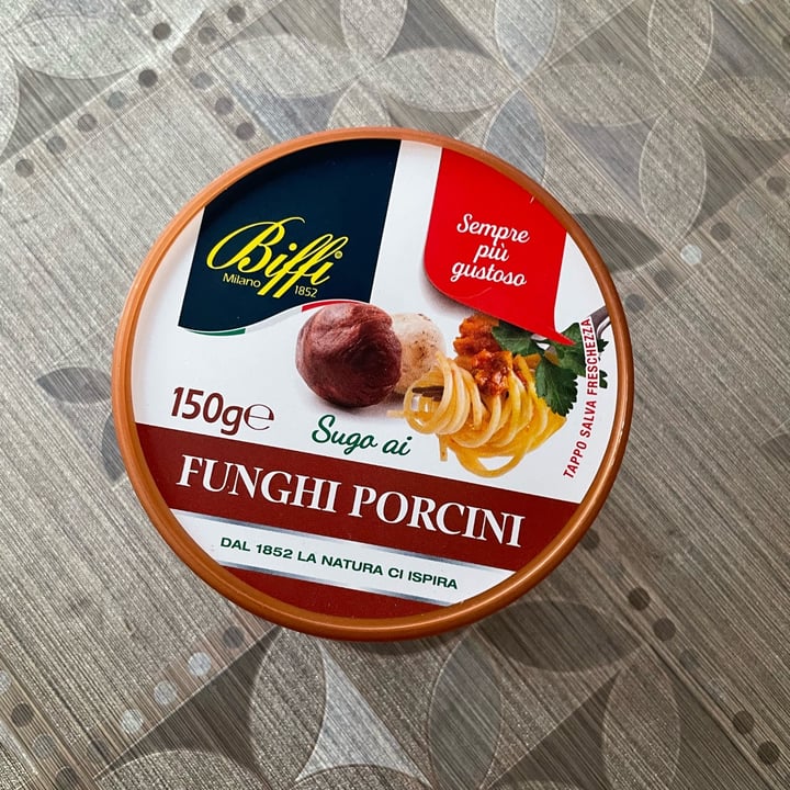 photo of Biffi Sugo Ai Funghi Porcini 150g  shared by @fabiana91 on  02 Jun 2022 - review
