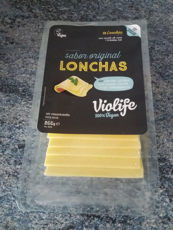 photo of Violife Lonchas Sabor Original shared by @victorheso on  23 Mar 2020 - review