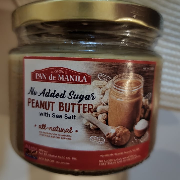 photo of Pan de Manila No Added Sugar Peanut Butter shared by @teamaldous on  23 Aug 2022 - review