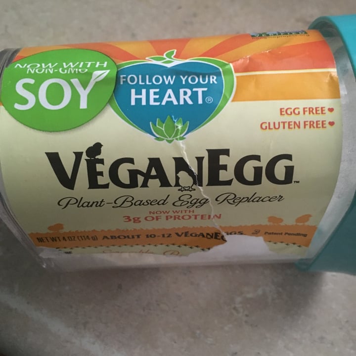 photo of Follow your Heart VeganEgg shared by @cadelovesanimals14 on  31 Aug 2020 - review