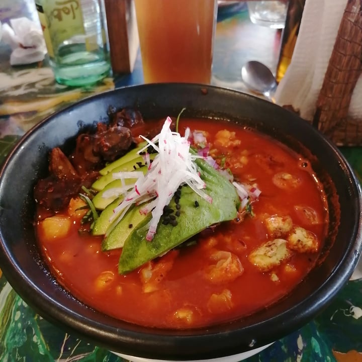 photo of La Flaca Pozole de hongos shared by @solwonka on  22 Jun 2021 - review