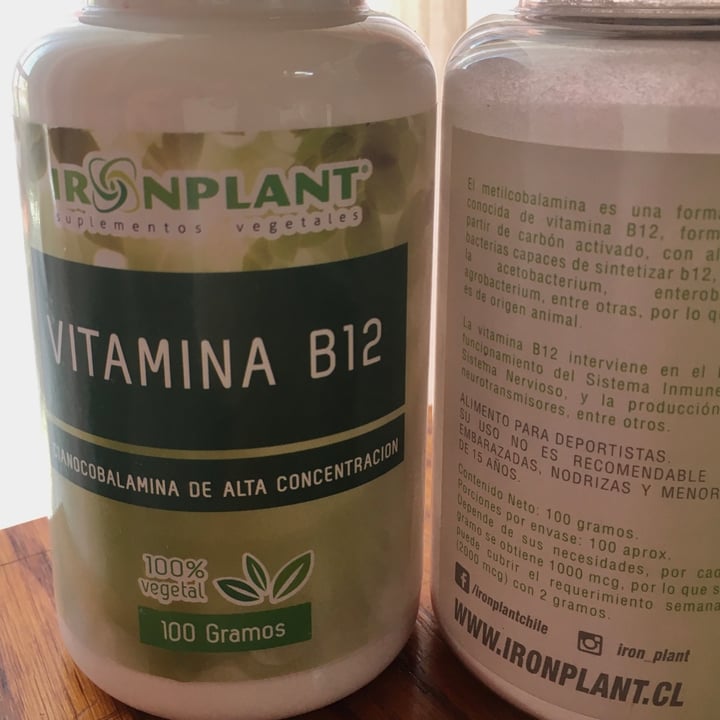photo of Ironplant Vitamina B12 shared by @lacatface on  10 Aug 2020 - review