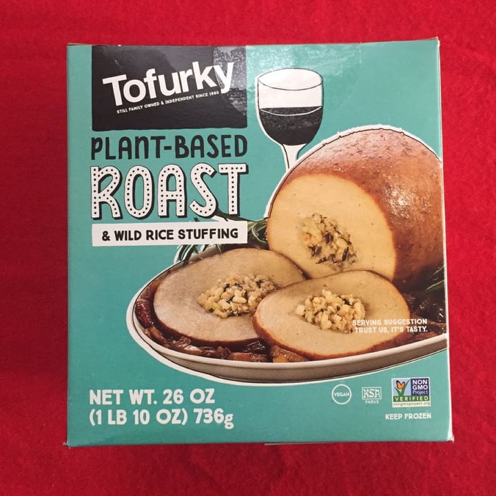 photo of Tofurky Plant-Based Roast & Wild Rice Stuffing shared by @zullybee on  25 Dec 2021 - review