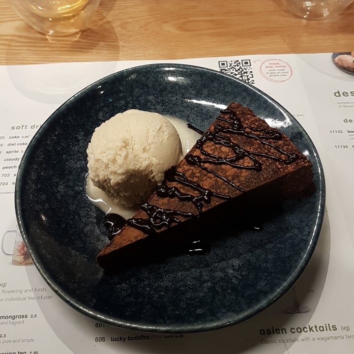 photo of Wagamama Leicester Chocolate Orange Cake shared by @purplelilpixie on  03 Nov 2020 - review