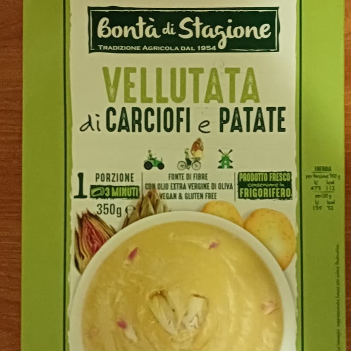 photo of Bontà di stagione Vellutata di Carciofi con Patate shared by @alicevee on  01 Feb 2023 - review