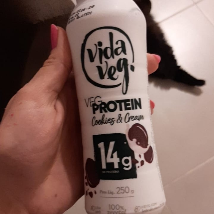 review photo of Vida Veg Iogurte proteico sabor Cookies & Cream shared by @ilarasanchez on 23 Jun 2022 - review