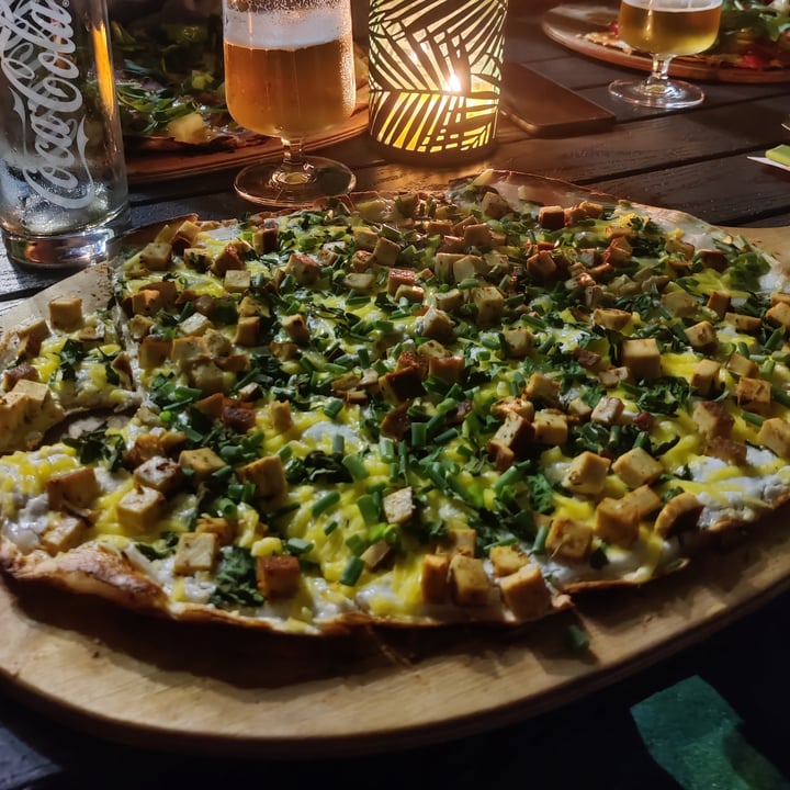 review photo of Flammerie Alt-Saarbrücken Vegan Flammenküchen shared by @driesvantomme on 10 Dec 2021 - review