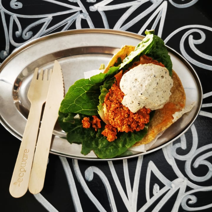 review photo of Hapī Clean Kai Co-op Vegan Chipotle Vegan Creamy Mushrooms And Vegan Cake shared by @nutmeg on 11 Aug 2020 - review