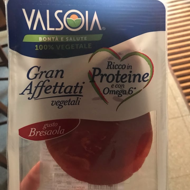 photo of Valsoia Gran Affettati Vegetali Gusto Bresaola shared by @dalilacolusso on  17 Jun 2022 - review