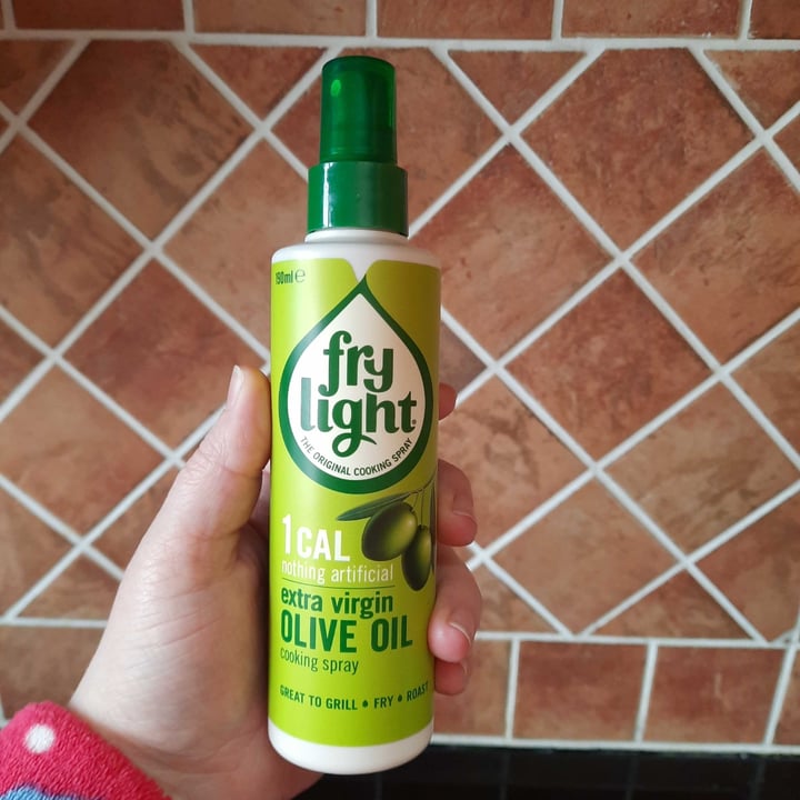 photo of Fry Light Olive Oil shared by @gamechangenewvegan on  14 Feb 2021 - review