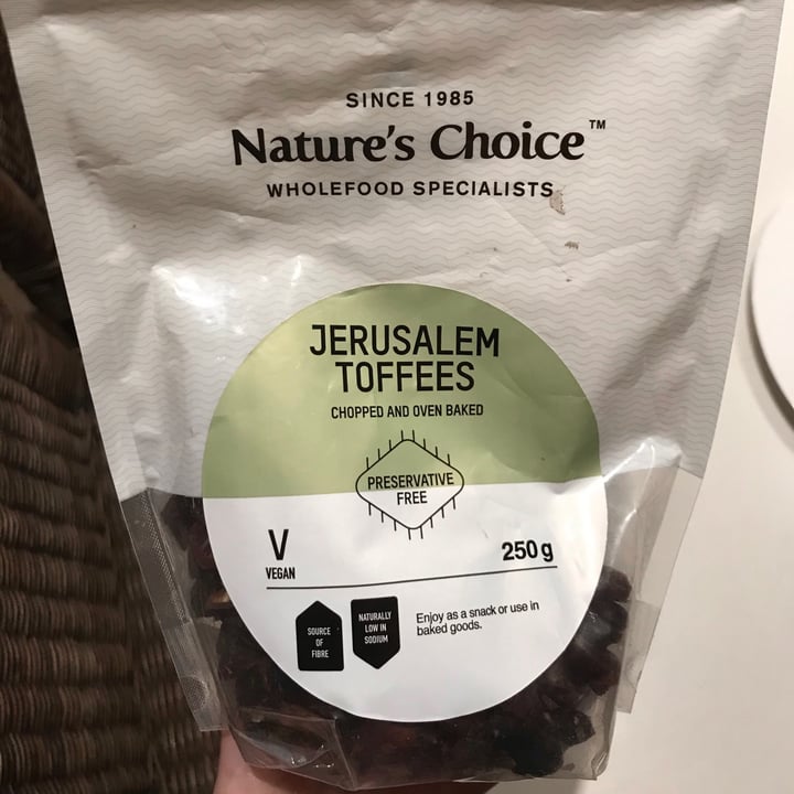review photo of Nature's Choice Jerusalem Toffees shared by @jessidon on 01 Jun 2020 - review