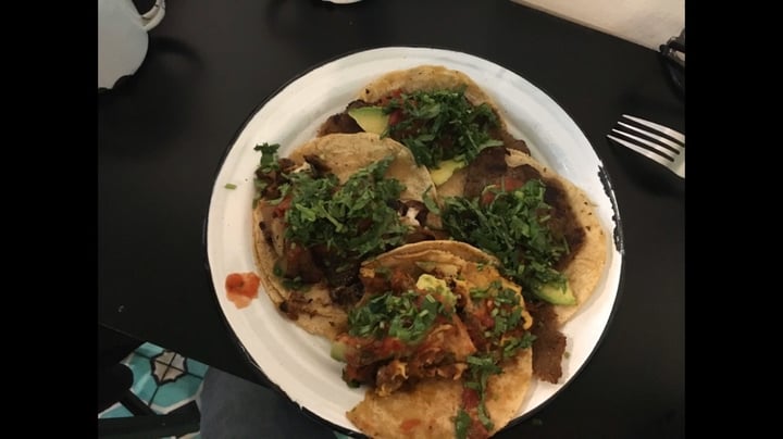 photo of Por Siempre Vegana Taquería Vegan tacos shared by @ximenamachete on  20 Jan 2020 - review