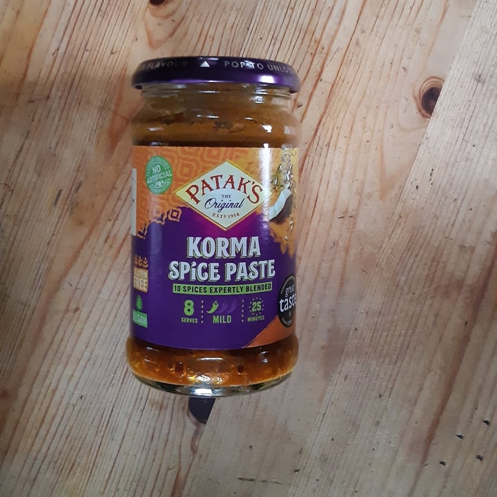 photo of Patak's Korma spice paste shared by @cracklepop44 on  17 Dec 2021 - review
