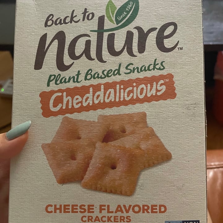 review photo of Back to Nature Cheddalicious Cheese Flavored Crackers shared by @audreykw16 on 30 Jun 2021 - review