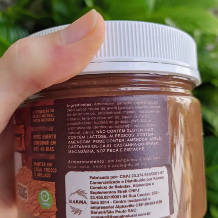 review photo of Jhamal Pasta De Amendoim De chocolate E avelã shared by @mariveggy on 03 Jun 2022 - review