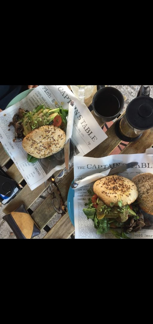 review photo of Great Day Coffee Vegan Burger shared by @savvysweetpotato on 25 Mar 2020 - review
