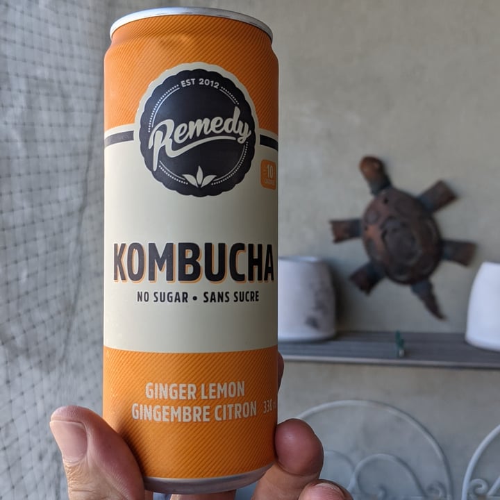 photo of Remedy Ginger Lemon Kombucha shared by @stormm on  26 Oct 2021 - review