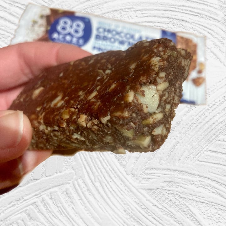 photo of 88 Acres Chocolate Brownie Pumpkin Seed Bar shared by @glutenfreevee on  12 Feb 2022 - review