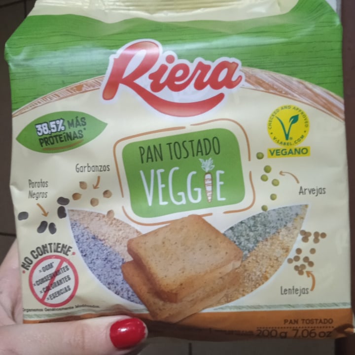 photo of Riera Pan Tostado Veggie shared by @tfmaselli on  02 Nov 2022 - review