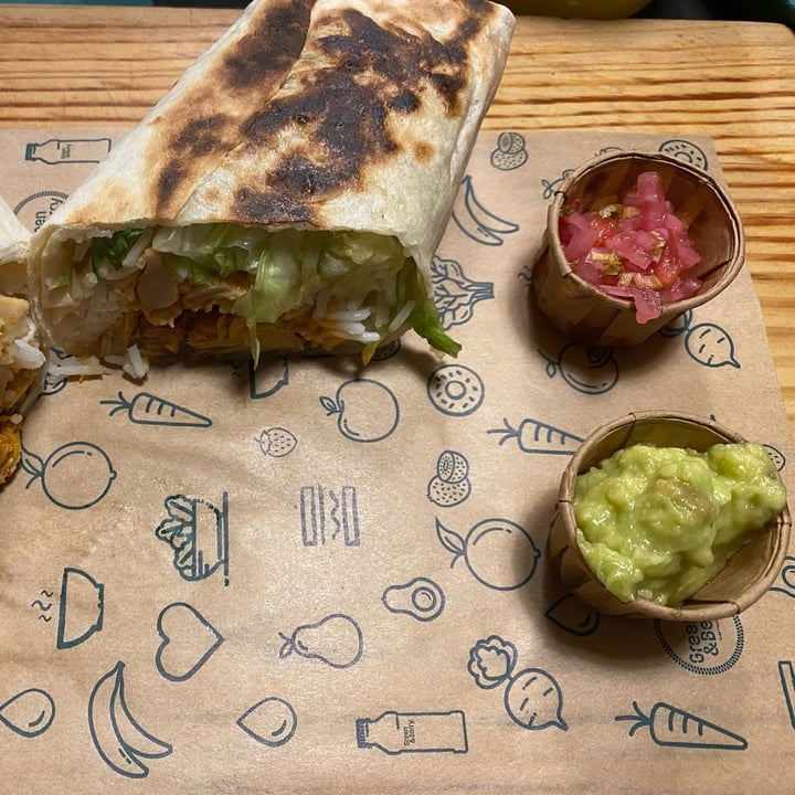 review photo of Green & Berry heura tex mex burrito shared by @beaandveganfood on 27 Oct 2022 - review