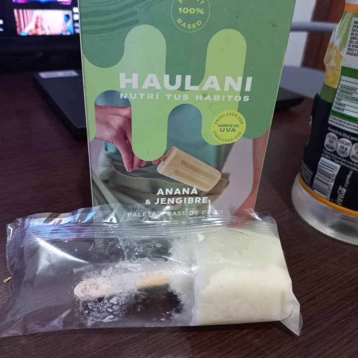 photo of Haulani paleta de ananá y jengibre shared by @tebanchay on  12 May 2022 - review