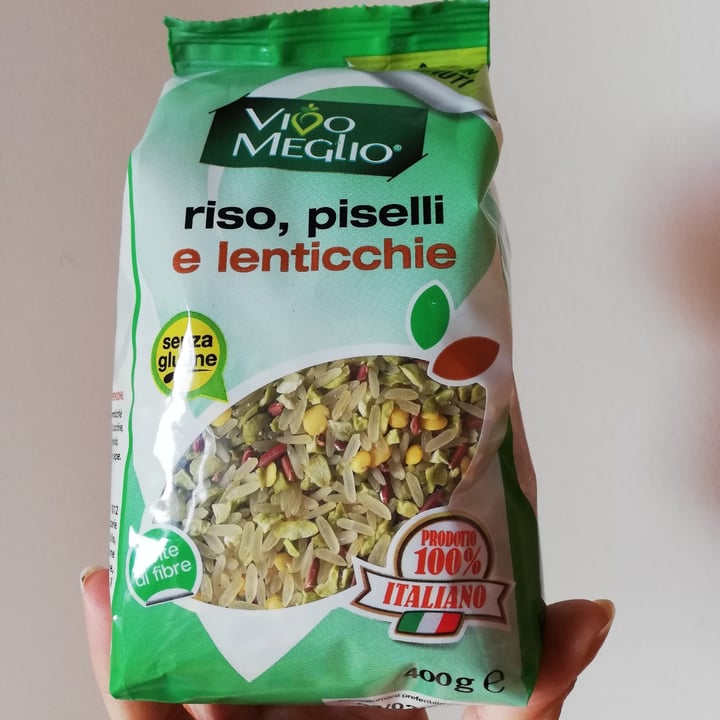 photo of Vivo Meglio Riso, piselli, lenticchie shared by @degior on  04 Jan 2022 - review