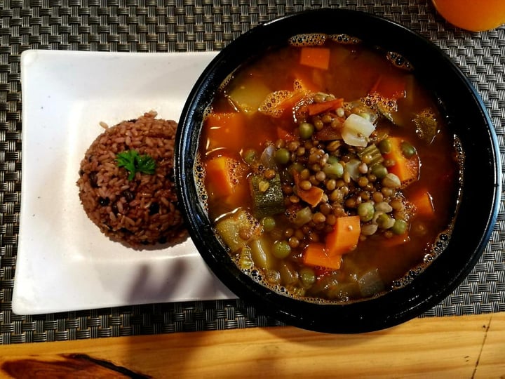 photo of Jalus Vegan Kitchen Lentils stew shared by @hugihugla on  22 Mar 2020 - review