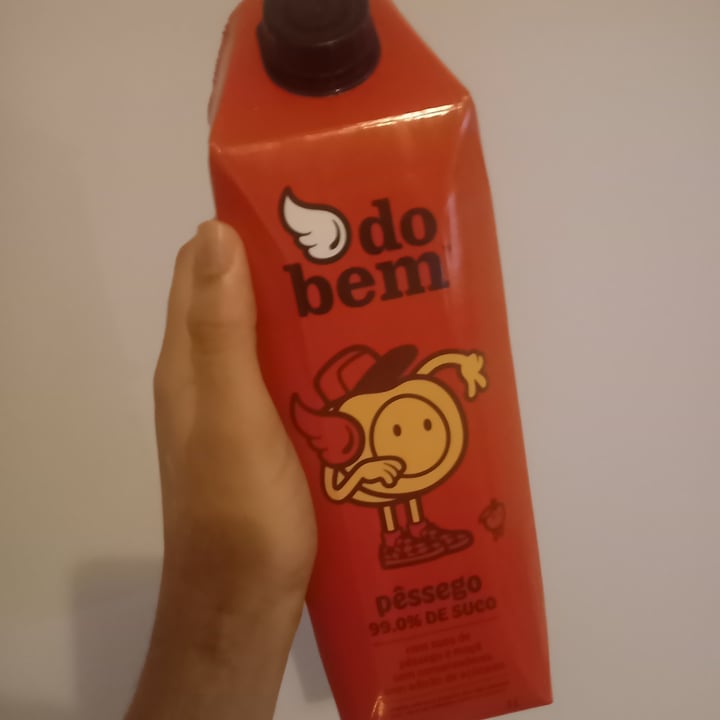review photo of suco do bem Suco De Pessego shared by @veganamineira on 26 Oct 2022 - review