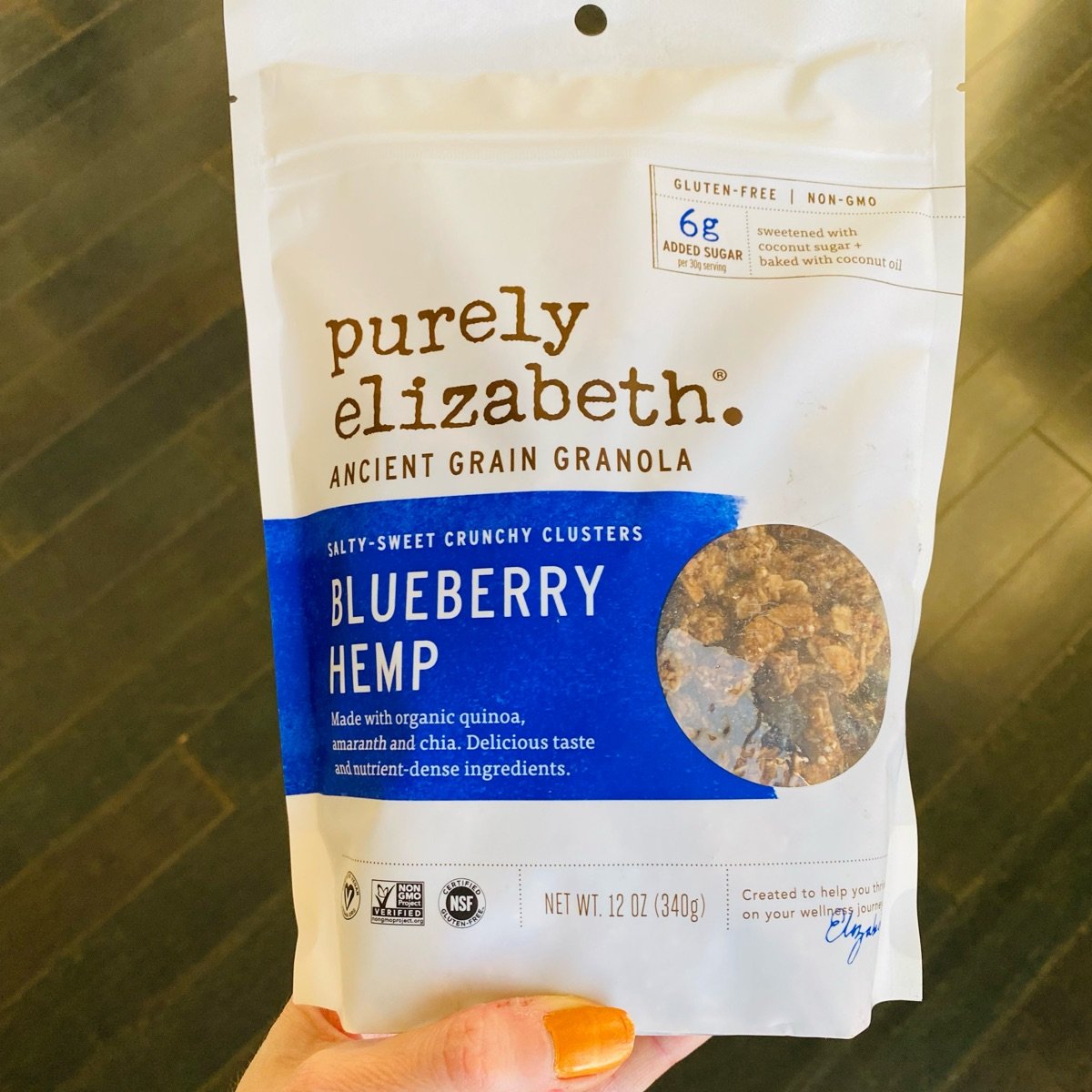 Purely Elizabeth Blueberry Hemp Ancient Grain Granola Reviews abillion