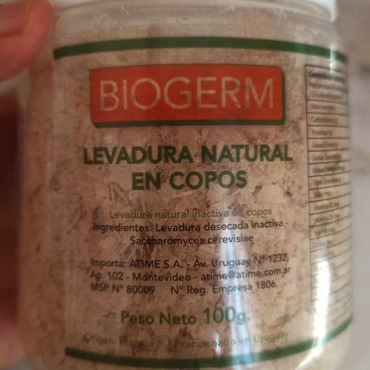 photo of Biogerm Biogerm levadura nutricional shared by @azulhxcvegan on  26 Feb 2021 - review