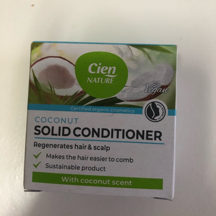 photo of Cien nature coconut solid conditioner shared by @vanmartins on  10 Jun 2022 - review