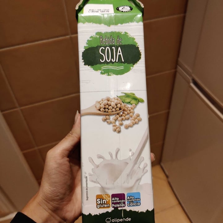 photo of Alipende Leche de soja shared by @verolero on  10 Dec 2021 - review