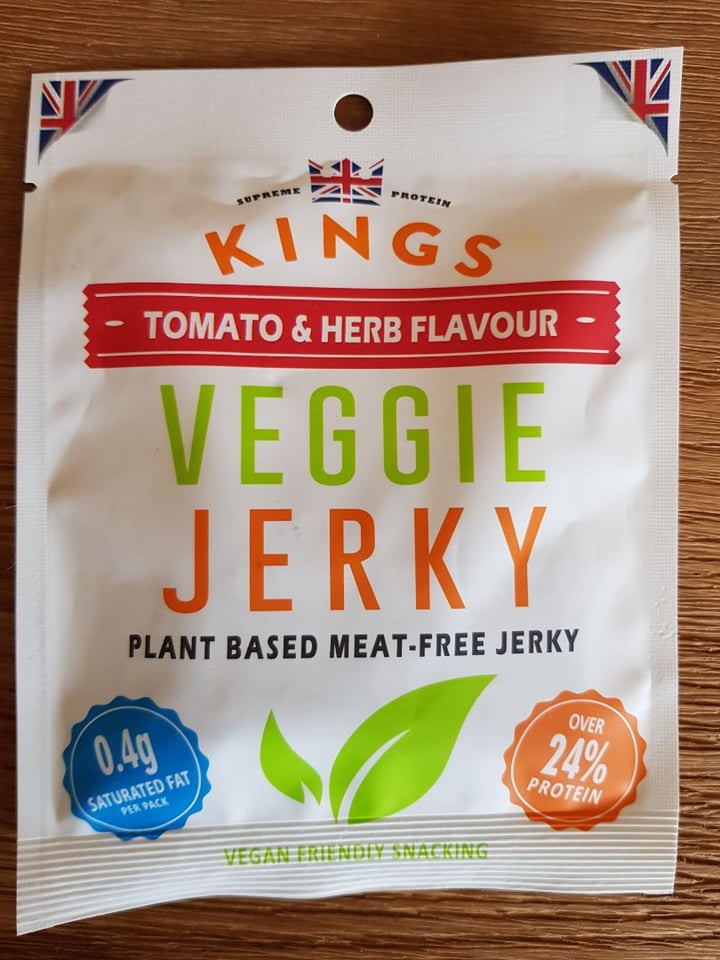 photo of Kings Veggie jerky shared by @accidental on  27 Mar 2020 - review