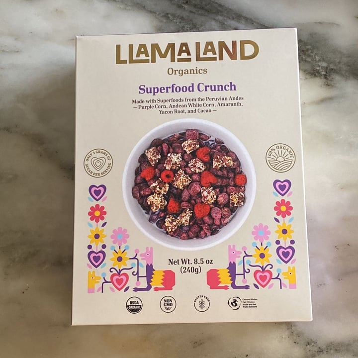 review photo of LlamaLand Superfood Crunch Cereal shared by @wavvyo on 11 Dec 2022 - review