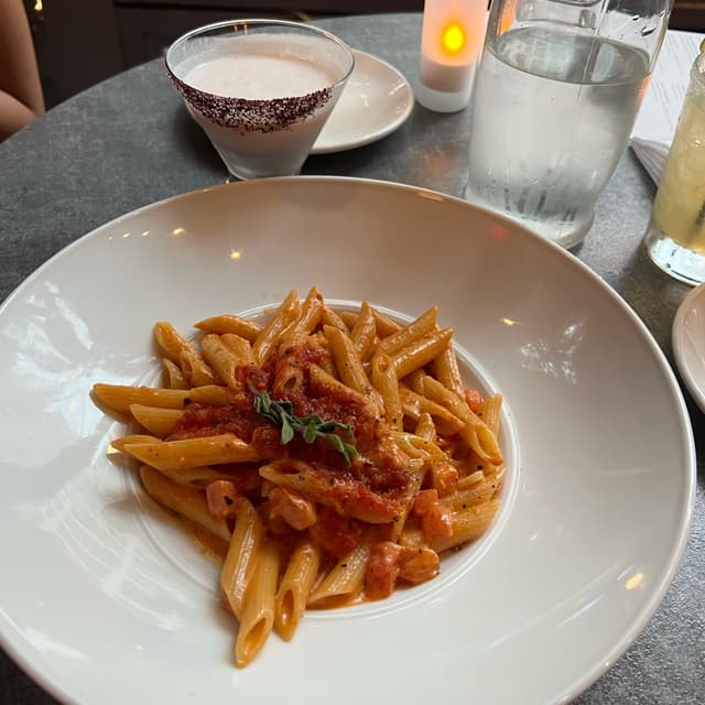 菜肴“Penne alla Vodka”的照片