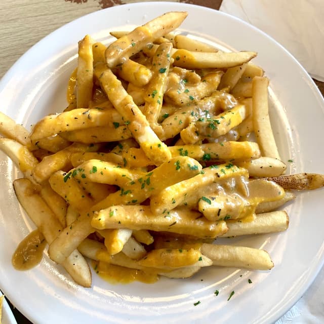 Foto do prato “Poutine”