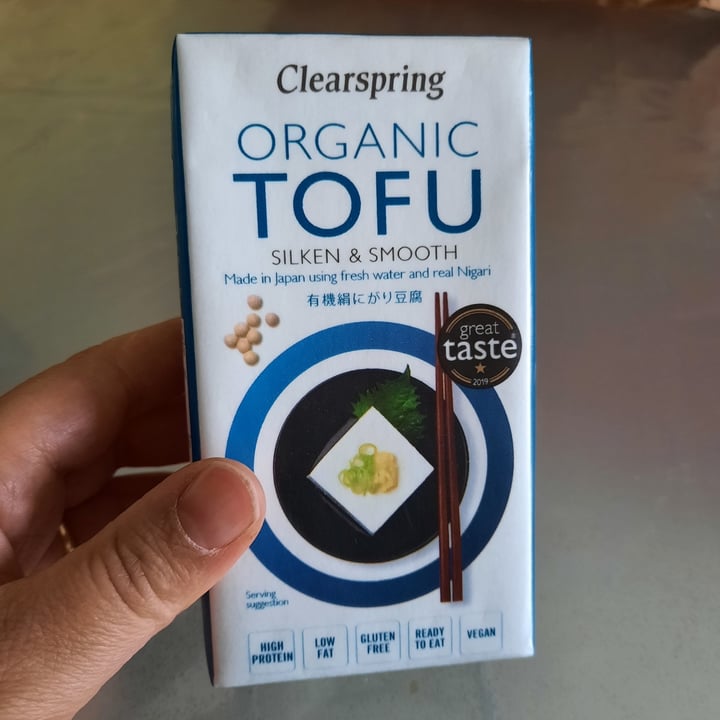photo of Clearspring Organic Tofu Silken & Smooth shared by @fds on  02 May 2022 - review
