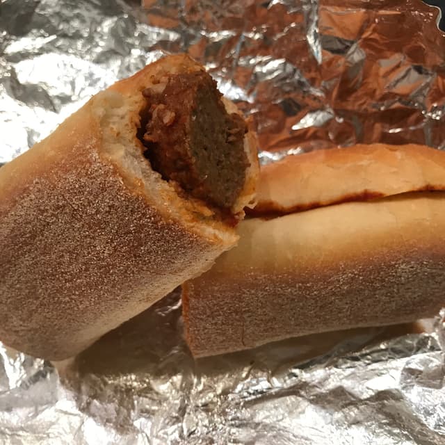 Foto do prato “Meatball Sub”