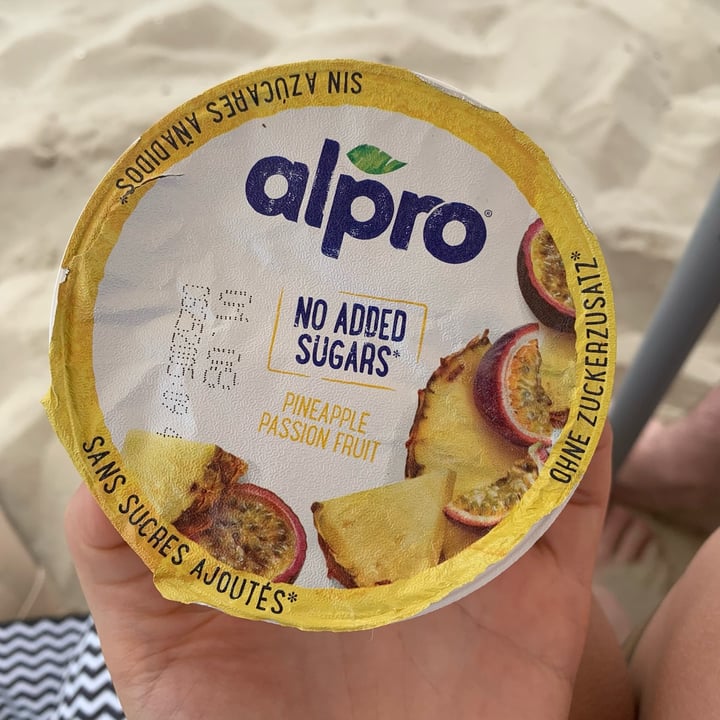 photo of Alpro No Added Sugar Pineapple Passion Fruit shared by @serenagh on  30 Jul 2022 - review