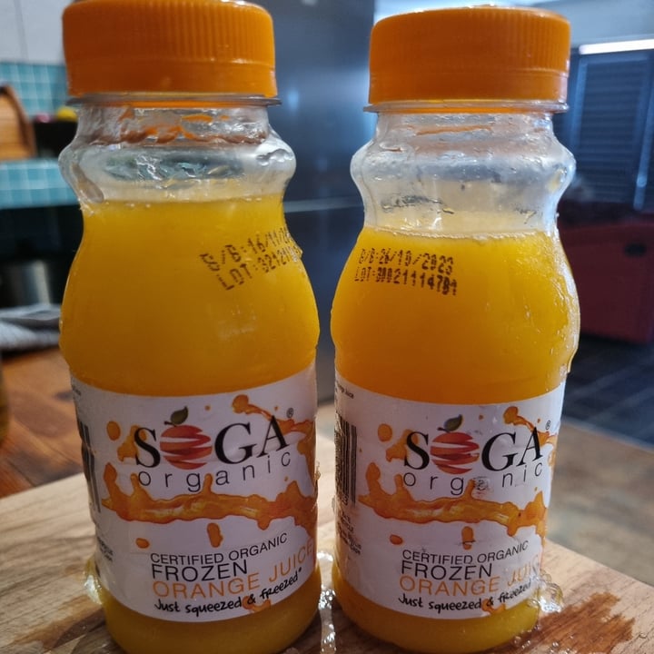 Soga Organic Frozen Orange Juice Review