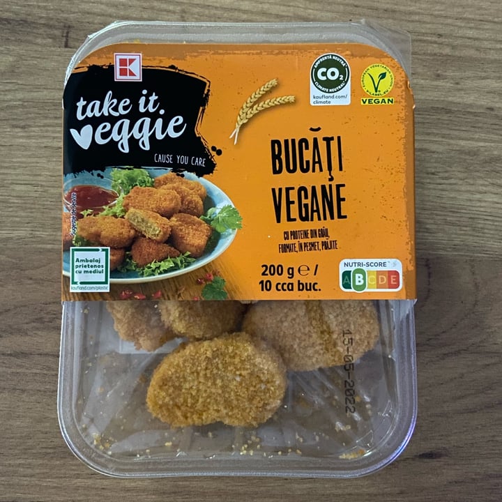 photo of Kaufland Take it Veggie Vegan Nuggets shared by @manamaria on  14 May 2022 - review